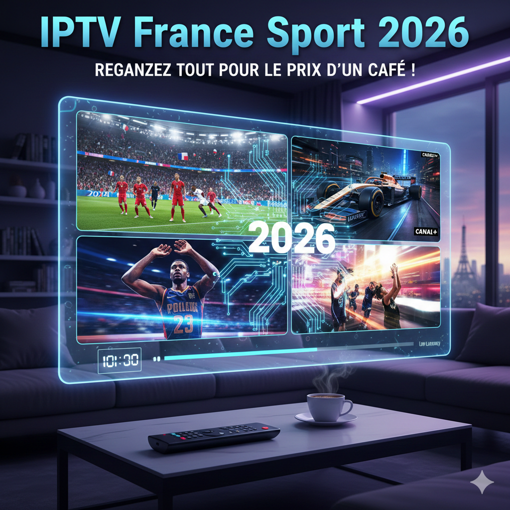 Meilleur abonnement IPTV France 2026 pour le sport en streaming 4K avec SubTV 4K.